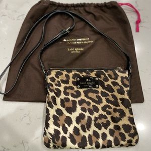 Kate Spade Leopard handbag/crossbody